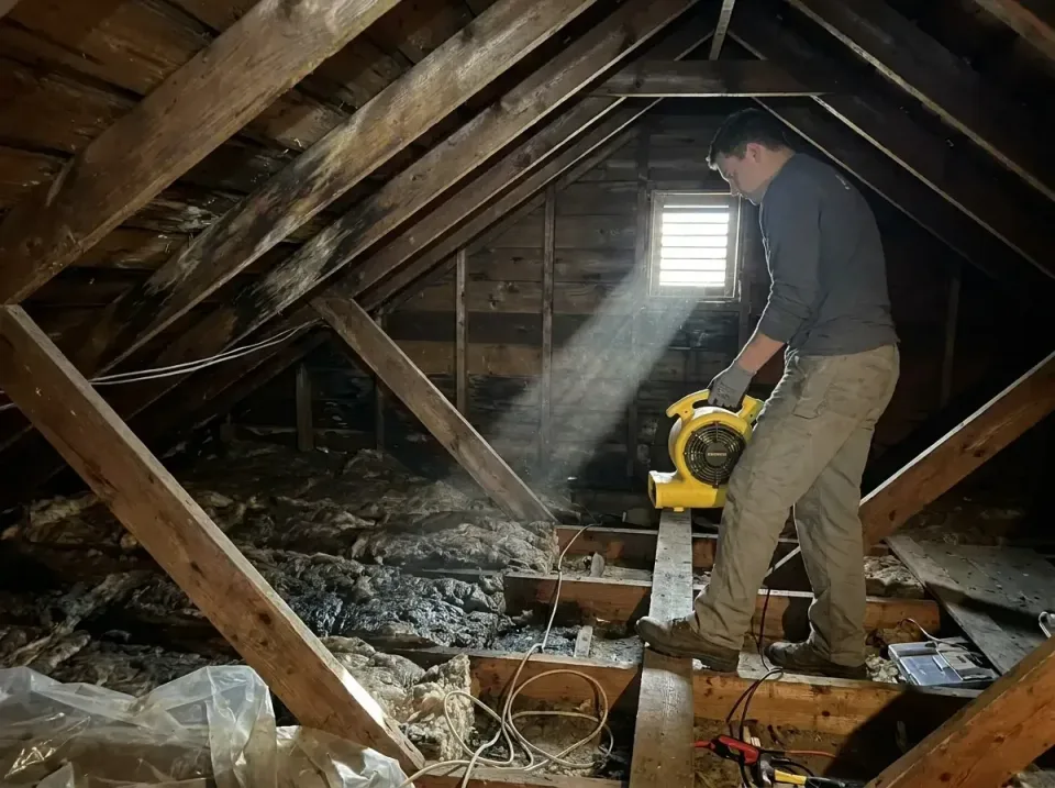 attic-water-damage-drying-proc-007 — frequently asked questions, Emergency Water Extraction & 24/7 Flood Response in Mill Ba…